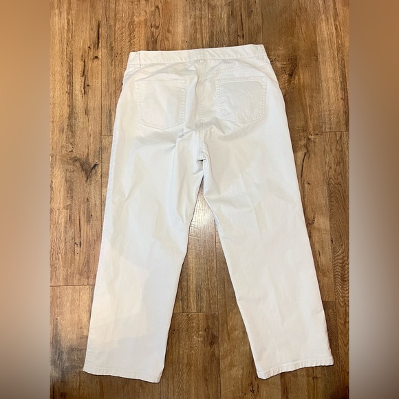 Jones New York Women's Cream Straight Jeans - Picture 2 of 3